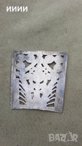 Сребърна икона, снимка 2 - Антикварни и старинни предмети - 51843215