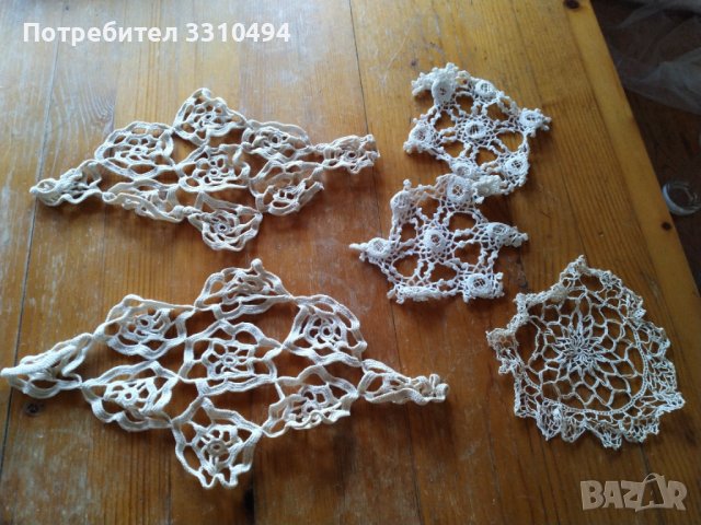 Дантелени покривки , снимка 4 - Покривки за маси - 37213568