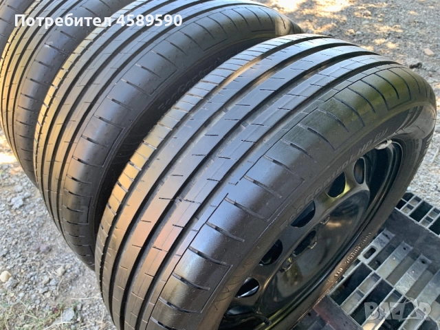 4бр.Оригинални железни джанти 16цола ET50+ НОВИ ГУМИ ДОТ1624 Fulda 205/55/16 за Vw,Audi,Seat,Skoda, снимка 11 - Гуми и джанти - 51808249