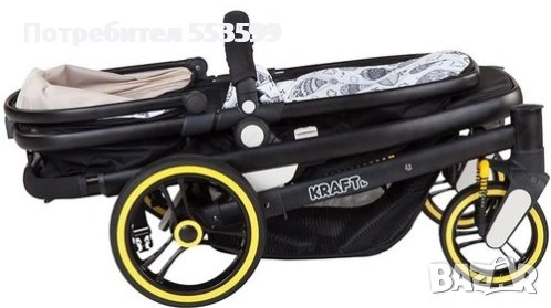 Детска количка-Kfaft LeonTravel Sistem НОВА !!!, снимка 5 - Детски колички - 53245158