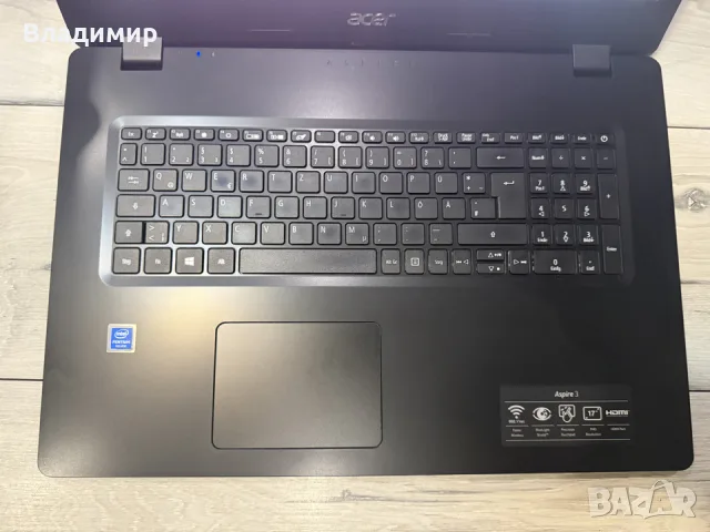 Acer Aspire A317-52-N5030/8гб/256гб м.2 nvme, снимка 5 - Лаптопи за дома - 56206333