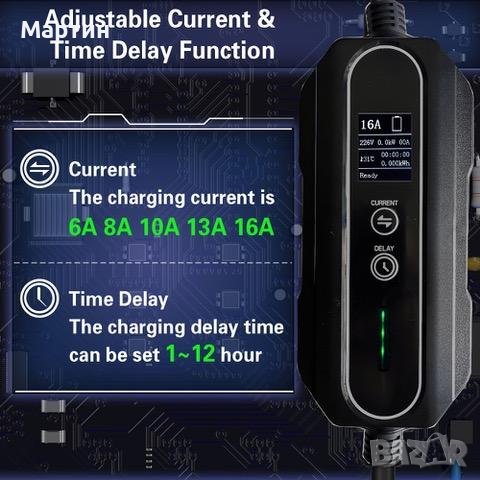 Зарядно за електромобил Type 2 Тип 2 16А - НОВО, снимка 6 - Аксесоари и консумативи - 39145756
