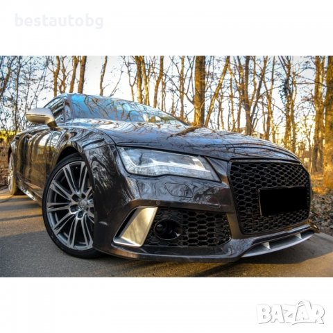 Предна броня тип RS за Audi A7 4G (2010-2014), снимка 9 - Аксесоари и консумативи - 37525296