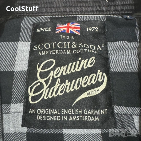 Мъжка Риза Scotch & Soda Размер M, снимка 4 - Ризи - 53937211