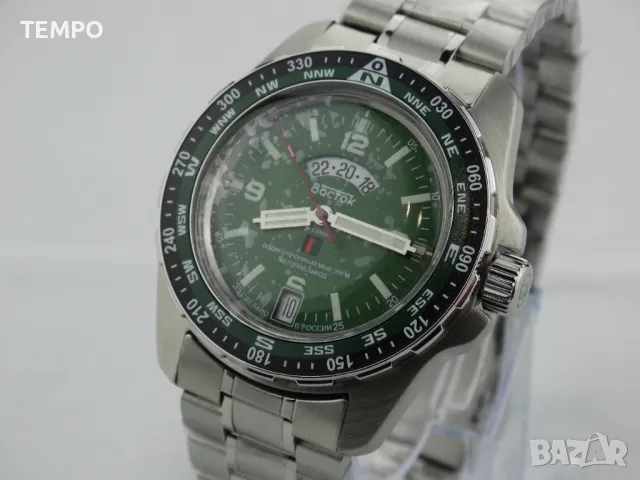 ВОСТОК АМФИБИЯ АВТОМАТИЧЕН- "Турист" ref: 14053Б, снимка 7 - Мъжки - 48898708