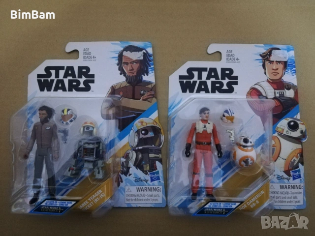 Оригинални фигурки Star Wars - Action Figure Hasbro, снимка 18 - Фигурки - 32731759