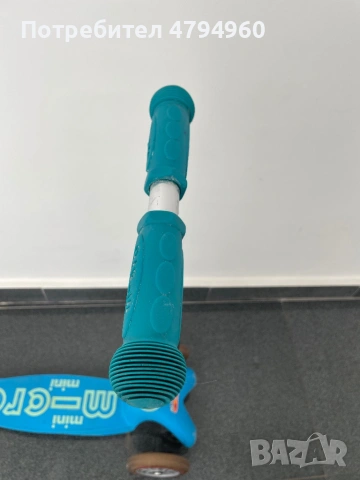 Детска тротинетка Micro-Mini Classic, синя, снимка 3 - Детски велосипеди, триколки и коли - 54178407