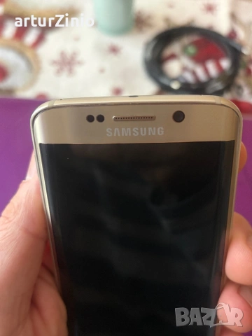 SAMSUNG S6 Edge GOLD, снимка 3 - Samsung - 53186750