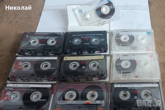 Аудио Касети SONY , снимка 2 - Аудио касети - 53064491