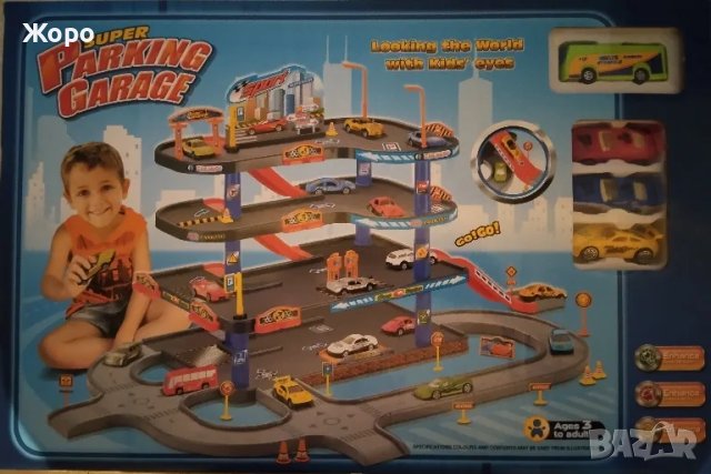 ГОЛЯМ ПАРКИНГ-ПИСТА НА 4-ЕТАЖА 133503, снимка 3 - Коли, камиони, мотори, писти - 47489740