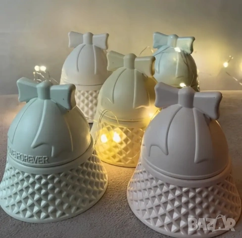 Молд бурканче коледна камбанка, снимка 6 - Форми - 51500849