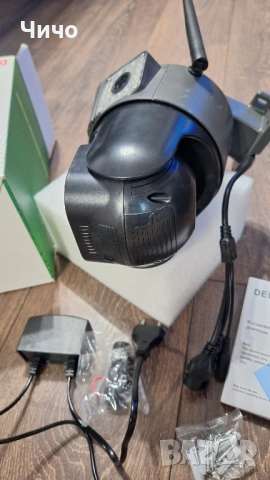 Продавам  PTZ охранителна  Wifi камера 12MP с AI разпознаване , снимка 6 - HD камери - 53246335