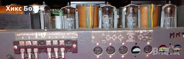 Ненамираем K&H Telewatt VS56 лампов усилвател   1963г.като нов, снимка 9 - Ресийвъри, усилватели, смесителни пултове - 52120007