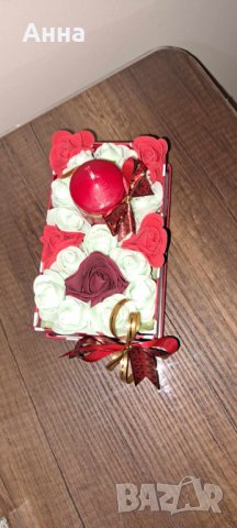 Подаръчни кутии със сапунени рози. Цени от 10лв., снимка 2 - Градински цветя и растения - 44216148