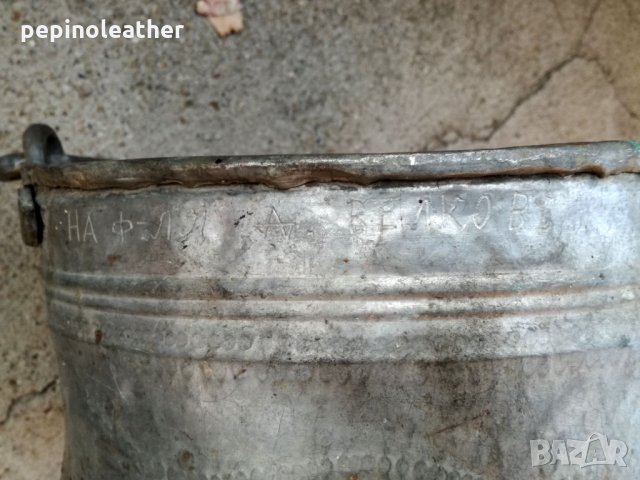 100 годишни 2 медни / бакърени котлета, снимка 3 - Антикварни и старинни предмети - 31714833