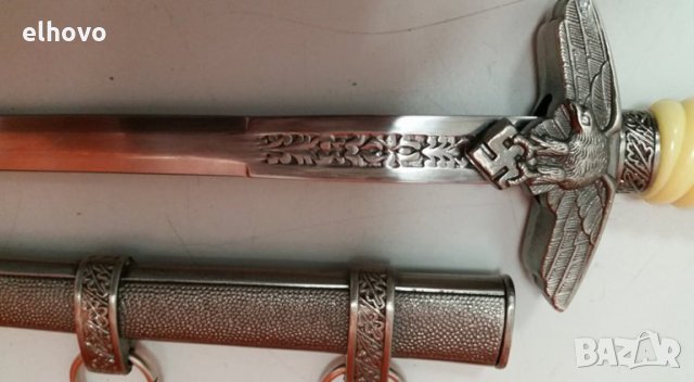 Нацистка хитлериска кама реплика, снимка 7 - Други ценни предмети - 29341230