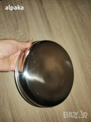 Продавам две нови български тавички алпака, на Хром Силистра, снимка 3 - Съдове за готвене - 52815178
