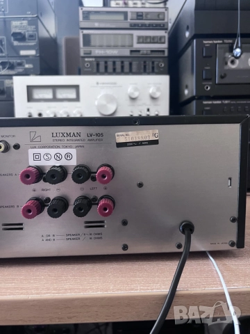 Luxman LV-105 TOP, снимка 10 - Ресийвъри, усилватели, смесителни пултове - 55785948