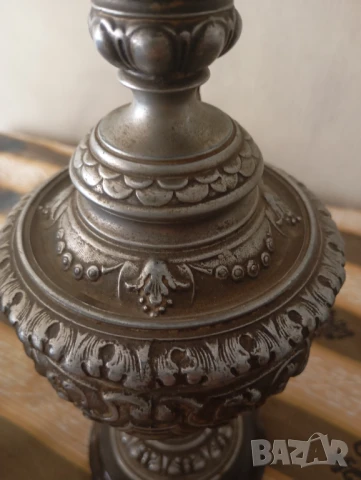Бароков свещник,кана за декорация, снимка 4 - Други ценни предмети - 50836446