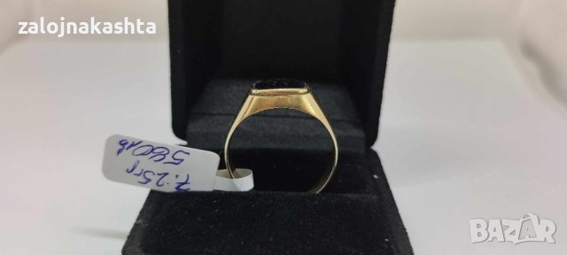 Златен пръстен-7,25гр/14кр, снимка 4 - Пръстени - 42099294
