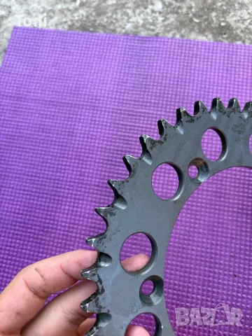 Заден Зъбак/Пиньон AFAM 44 Kawasaki - Алуминий, снимка 3 - Части - 50368199