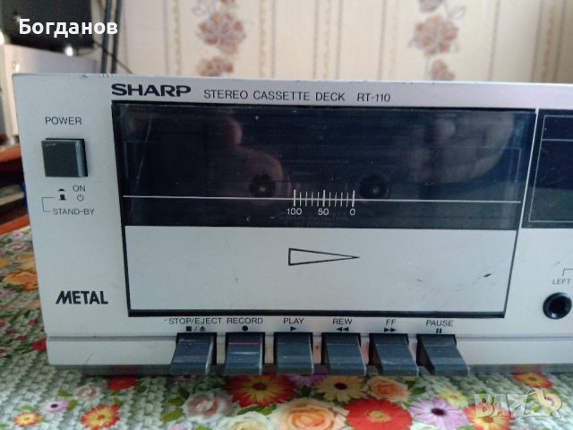 SHARP RT-110H(S) STEREO CASSETTE DECK /SHARP CORPORATION, снимка 3 - Декове - 42634543