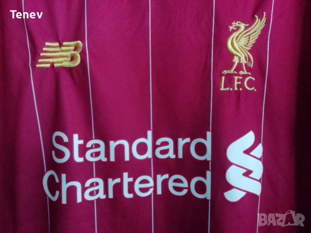 Liverpool оригинална фланелка 2019/20 New Balance Ливърпул размер L, снимка 4 - Тениски - 37086451