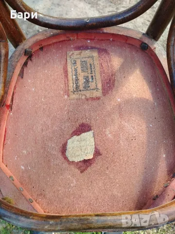 Стар виенски стол,столове, снимка 15 - Столове - 49031563