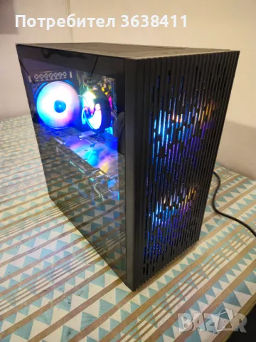 Геймърски компютър гаранция/i3 10100f 16GB,GTX 1070 8GB, 120GB SSD, 1TB HDD, снимка 5 - Геймърски - 49325953