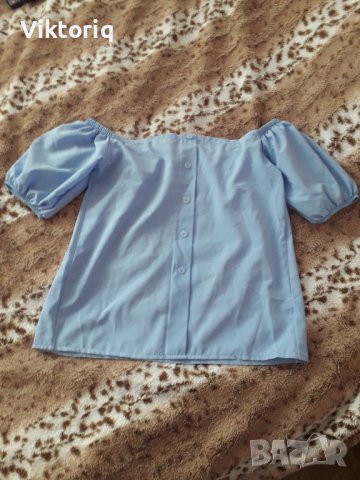 Дамска блуза тип риза, снимка 1 - Ризи - 44228136