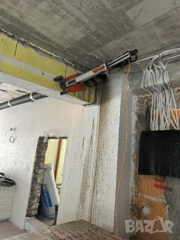 Пробиване и рязане на отвори и дупки в бетон и камък за тръби, снимка 9 - Други ремонти - 50305835