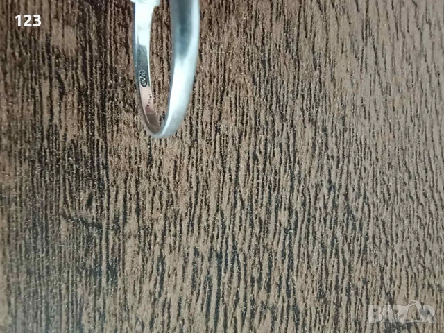 Сребърен пръстен 53 размер, снимка 2 - Пръстени - 53004710