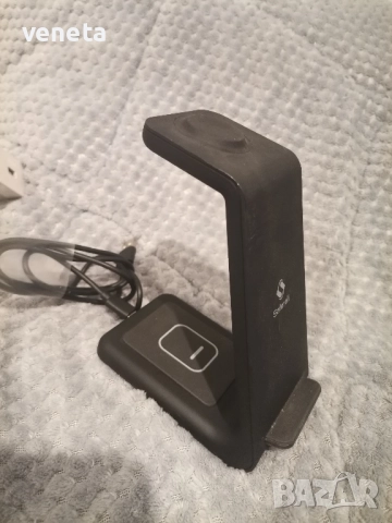 3 в 1 Безжично зарядно , снимка 4 - Безжични зарядни - 51958560