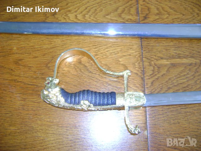 Лека офицерска парадна сабя, снимка 3 - Антикварни и старинни предмети - 42447509