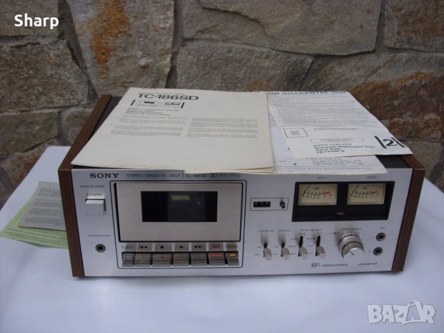 Sony TC 186SD, снимка 4 - Декове - 53150714