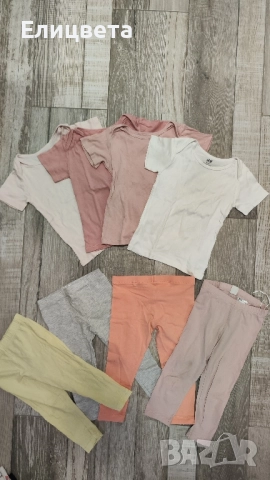 Комплект 4бр блузкиHM и клинове( къс ръкав)