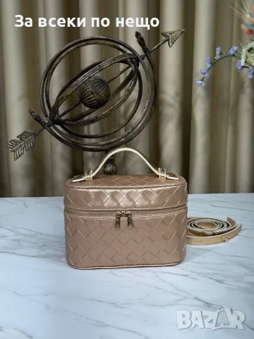 Bottega Veneta Луксозна Плетена Чанта Тип Куфарче - Различни Цветове Код SEM-806, снимка 2 - Чанти - 56124009