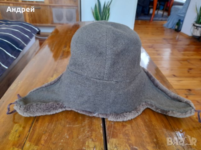 Стара шапка,ушанка #11, снимка 5 - Антикварни и старинни предмети - 36996169