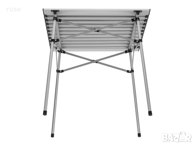 НОВИ! Сгъваема алуминиева маса за къмпинг, риболов, градина 70x70×70 см, снимка 4 - Къмпинг мебели - 52400141