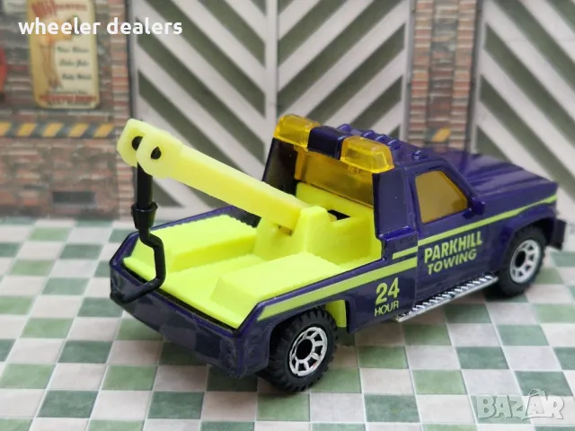 Метална количка GMC Wrecker Tow Truck Matchbox, снимка 3 - Колекции - 50142451
