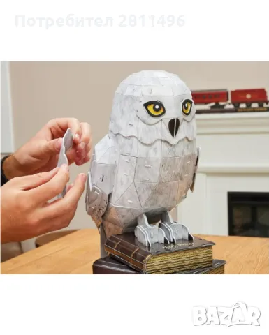 4D пъзел Spin Master от 118 части - Хедуиг, снимка 4 - Игри и пъзели - 50140374