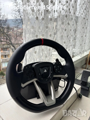 Геймърски волан Racing Wheel Apex, снимка 4 - Джойстици и геймпадове - 54022262