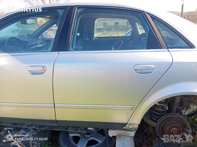 Предни и задни врати за Ауди А4 б6 2003г, снимка 2 - Автомобили и джипове - 52903082
