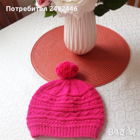 Детска зимна шапка , снимка 2 - Шапки, шалове и ръкавици - 38638805