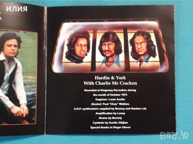 Eddie Hardin – 1974 - Hardin & York With Charlie Mc Cracken /1977 - You Can't Teach An Old Dog New T, снимка 3 - CD дискове - 42711490