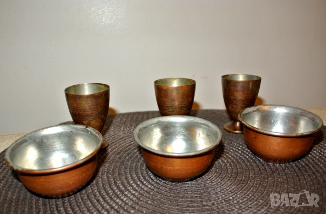 Медни чаши за кафе и други напитки, снимка 8 - Антикварни и старинни предмети - 52801622