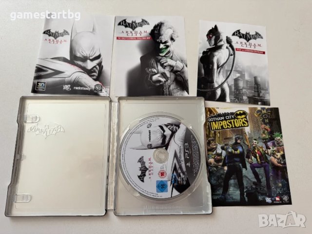 Batman Arkham City Steelbook Edition за PS3, снимка 4 - Игри за PlayStation - 50853356
