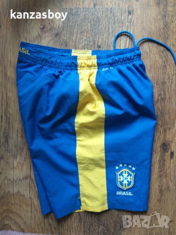 Nike Brasil Men's Shorts 2012/13 - страхотни футболни шорти М размер, снимка 7 - Спортни дрехи, екипи - 40714363