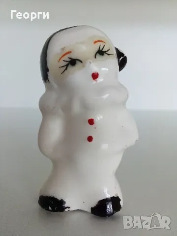Малка порцеланова фигурка клоун