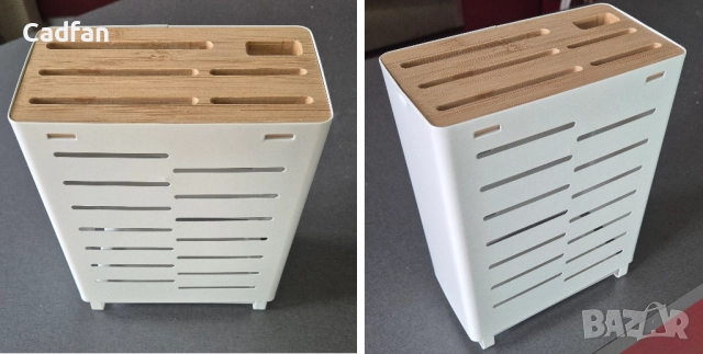 IKEA поставка за ножове AVSTEG, снимка 2 - Прибори за хранене, готвене и сервиране - 51480958